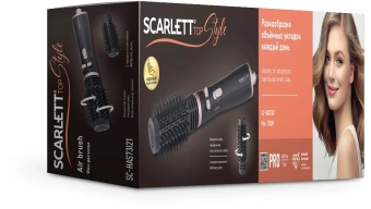 Фен-щетка Scarlett SC-HAS73I21 1200Вт черный - купить недорого с доставкой в интернет-магазине