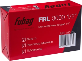 Блок подготовки для пневмоинструмента Fubag FRL 3000 серебристый - купить недорого с доставкой в интернет-магазине