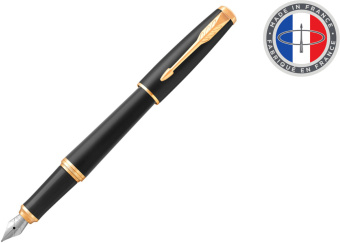 Ручка перьев. Parker Urban Core F309 (CW1931593) Muted Black GT F сталь нержавеющая подар.кор. - купить недорого с доставкой в интернет-магазине