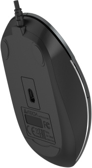 Мышь A4Tech Fstyler FM26S серый/черный оптическая 1600dpi silent USB для ноутбука 4but (FM26S USB (SMOKY GREY)) - купить недорого с доставкой в интернет-магазине