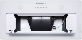 Вытяжка встраиваемая Maunfeld Trapeze 601GG белый управление: кнопочное (1 мотор) - купить недорого с доставкой в интернет-магазине