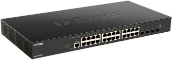 Коммутатор D-Link DXS-1210-28T/A1A (L2+) 24x10Гбит/с 4xSFP28 управляемый - купить недорого с доставкой в интернет-магазине
