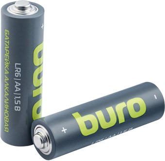 Батарея Buro Alkaline LR6 AA 2900mAh (20шт) коробка - купить недорого с доставкой в интернет-магазине