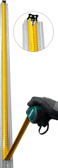 Рулетка геодезическая Kraftool 34127-10 дл.полотна 10м изм.шкала в см зацеп двусторонний магнитный зеленый - купить недорого с доставкой в интернет-магазине