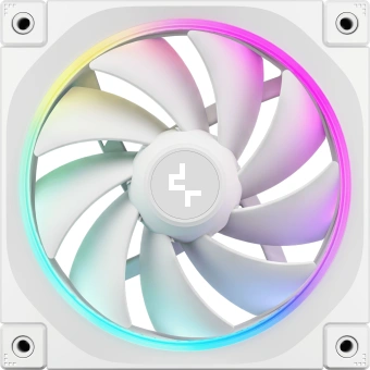 Вентилятор для корпуса Deepcool FL12 Wh ARGB 120х120x25 белый 4-pin 32дБ (R-FL12-WHAPN1-G) Ret - купить недорого с доставкой в интернет-магазине