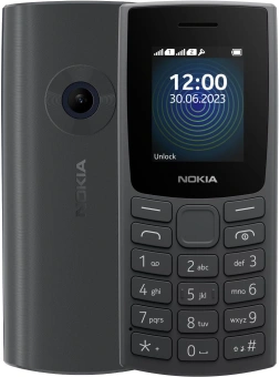 Мобильный телефон Nokia 110 DS TA-1567 0.048 черный моноблок 2Sim 1.8" 240x320 Series 30+ 0.3Mpix GSM900/1800 Protect MP3 FM microSD max32Gb - купить недорого с доставкой в интернет-магазине