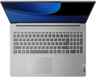 Ноутбук Lenovo IdeaPad Slim 5 16IMH9 Core Ultra 7 155H 16Gb SSD1Tb Intel Arc 16" OLED 2K (2048x1280) noOS l.grey WiFi BT Cam (83DC004HRK) - купить недорого с доставкой в интернет-магазине