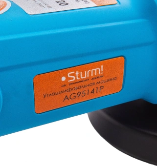 Углошлифовальная машина Sturm! AG95141P 1100Вт 11000об/мин рез.шпин.:M14 d=125мм - купить недорого с доставкой в интернет-магазине