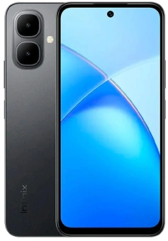 Смартфон Infinix X6725D Smart 10 128Gb 4Gb черный моноблок 3G 4G 2Sim 6.67" 720x1600 Android 15 8Mpix 802.11 a/b/g/n/ac NFC GPS Protect FM microSD max2048Gb - купить недорого с доставкой в интернет-магазине