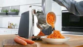 Мясорубка Bosch MFW67440 2000Вт черный/серебристый - купить недорого с доставкой в интернет-магазине