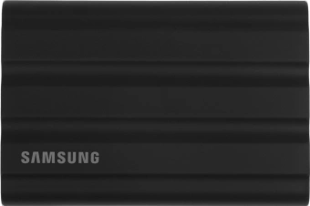 Накопитель SSD Samsung Original USB-C 1TB MU-PE1T0S/WW Shield T7 1.8" черный - купить недорого с доставкой в интернет-магазине