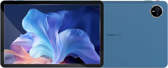 Планшет Digma Pro Eclipse T616 (2.0) 8C RAM8Gb ROM256Gb 11" In-Cell 1920x1200 4G Android 14 голубой 20Mpix 8Mpix BT WiFi microSD 1Tb 8000mAh 400hrs - купить недорого с доставкой в интернет-магазине