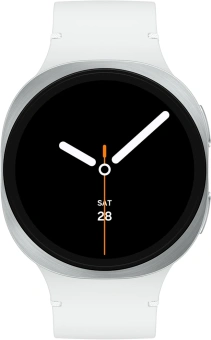 Смарт-часы Samsung Galaxy Watch 8 LTE 44мм 1.47" Super AMOLED корп.серебристый рем.серебристый (SM-L335FZSACAU) - купить недорого с доставкой в интернет-магазине