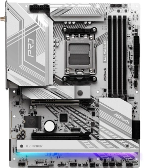 Материнская плата Asrock X870 PRO RS WIFI Socket AM5 AMD X870 4xDDR5 ATX AC`97 8ch(7.1) 2.5Gg RAID+HDMI - купить недорого с доставкой в интернет-магазине