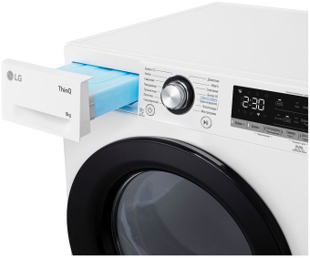 Сушильная машина LG DC90V3V6W.BBWPCOM кл.энер.:A++ макс.загр.:9кг белый - купить недорого с доставкой в интернет-магазине