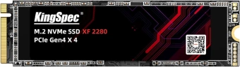 Накопитель SSD Kingspec PCIe 4.0 x4 1TB XF-1TB M.2 2280 - купить недорого с доставкой в интернет-магазине