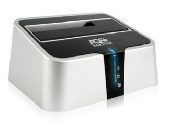 Док-станция для HDD AgeStar 3CBT2 SATA II пластик серебристый 1 - купить недорого с доставкой в интернет-магазине
