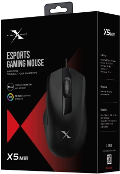 Мышь A4Tech Bloody X5 Max черный оптическая 10000dpi USB 9but - купить недорого с доставкой в интернет-магазине