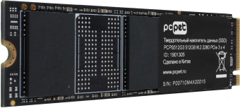 Накопитель SSD PC Pet PCIe 3.0 x4 512GB PCPS512G3 M.2 2280 OEM - купить недорого с доставкой в интернет-магазине