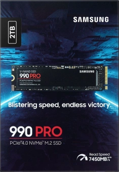 Накопитель SSD Samsung PCIe 4.0 x4 2TB MZ-V9P2T0BW 990 Pro M.2 2280 - купить недорого с доставкой в интернет-магазине