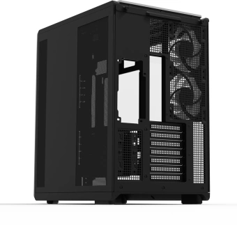 Корпус Zalman P60 черный без БП ATX 6x120mm 2x140mm 2xUSB3.0 audio bott PSU - купить недорого с доставкой в интернет-магазине