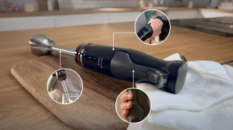 Блендер погружной Bosch MSM4B621 1000Вт черный - купить недорого с доставкой в интернет-магазине