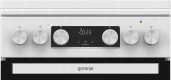 Плита Комбинированная Gorenje GK5C42WF-B белый (металлическая крышка) реш.чугун - купить недорого с доставкой в интернет-магазине