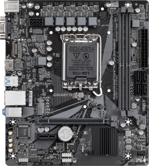 Материнская плата Gigabyte H610M H V3 DDR4 Soc-1700 Intel H610 2xDDR4 mATX AC`97 8ch(7.1) GbLAN+VGA+HDMI - купить недорого с доставкой в интернет-магазине