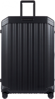 Чемодан Piquadro PQ-LM (BV4428PQLM/NO) 51x75x28см 82л. 5.46кг. поликарбонат/натур.кожа черный матов. - купить недорого с доставкой в интернет-магазине