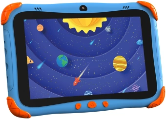 Планшет Digma Kids A8 SC9863A (1.6) 8C RAM2Gb ROM32Gb 8" IPS 1280x800 4G 1Sim Android 11.0 Go синий 2Mpix 0.3Mpix BT WiFi microSD 512Gb 3000mAh - купить недорого с доставкой в интернет-магазине