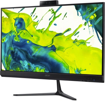 Моноблок Acer Aspire C24B-GKRK 23.8" Full HD Ryzen 5 330 (1.7) 16Gb SSD512Gb RGr Eshell GbitEth WiFi BT 65W клавиатура мышь Cam черный 1920x1080 - купить недорого с доставкой в интернет-магазине