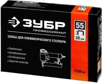 Скобы для степлера Зубр 31855-30 - купить недорого с доставкой в интернет-магазине