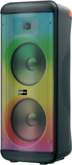 Минисистема Hyundai H-MC1235 черный 40Вт FM USB BT micro SD - купить недорого с доставкой в интернет-магазине