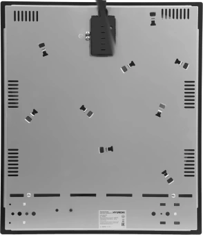 Варочная поверхность Hyundai HHE 4554 BG черный - купить недорого с доставкой в интернет-магазине
