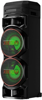 Минисистема LG XBoom RNC9 черный 600Вт FM USB BT - купить недорого с доставкой в интернет-магазине