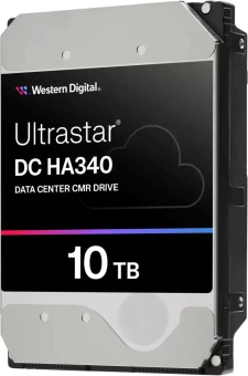 Жесткий диск WD SATA-III 10TB 0B47062 WUS721210BLE6L4 Ultrastar DC HA340 512E (7200rpm) 512Mb 3.5" - купить недорого с доставкой в интернет-магазине