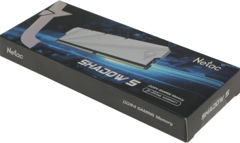 Память DDR4 8GB 3200MHz Netac NTSSD4P32SP-08W Shadow S RTL PC4-25600 CL16 DIMM UDIMM 288-pin 1.35В Intel с радиатором Ret - купить недорого с доставкой в интернет-магазине