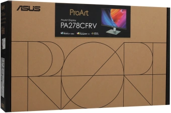 Монитор Asus 27" ProArt PA278CFRV черный IPS LED 16:9 HDMI M/M матовая HAS Piv 3000:1 400cd 178гр/178гр 2560x1440 100Hz DP 2K USB 6.6кг - купить недорого с доставкой в интернет-магазине