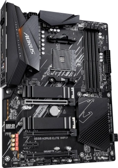 Материнская плата Gigabyte B550 AORUS ELITE WIFI7 Soc-AM4 AMD B550 4xDDR4 ATX AC`97 8ch(7.1) 2.5Gg RAID+HDMI+DP - купить недорого с доставкой в интернет-магазине