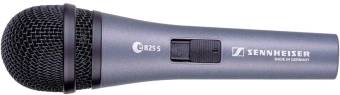 Микрофон проводной Sennheiser E 825-S черный - купить недорого с доставкой в интернет-магазине
