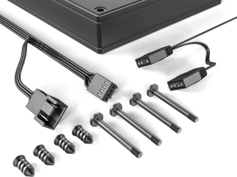 Вентилятор для корпуса ID-Cooling AS-140-ARGB-K ARGB 140х140x25 черный 4-pin 24.9дБ Ret - купить недорого с доставкой в интернет-магазине