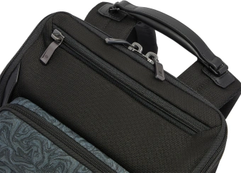 Рюкзак мужской Piquadro Oberon CA7278W150/BLUS темно-синий нейлон/натур.кожа - купить недорого с доставкой в интернет-магазине