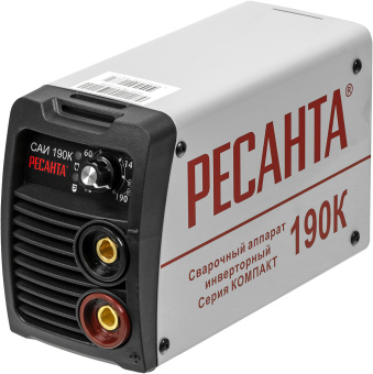 Сварочный аппарат Ресанта САИ-190К инвертор ММА DC 6.5кВт - купить недорого с доставкой в интернет-магазине