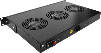 Блок 3-х вентиляторов TWT (TWT-CBB-FANB3-RACK-T) 19". с подшипниками. с термостатом. 1U - купить недорого с доставкой в интернет-магазине