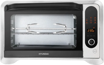 Мини-печь Hyundai MIO-HY104 35л. 1600Вт черный - купить недорого с доставкой в интернет-магазине
