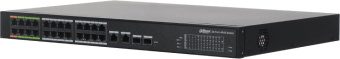 Коммутатор Dahua DH-LR2226-24ET-360 24x100Mb 2G 22PoE+ 360W управляемый - купить недорого с доставкой в интернет-магазине