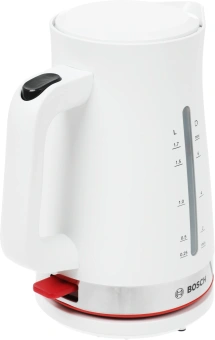 Чайник электрический Bosch TWK4M 1.7л. белый корпус: пластик (TWK4M221) - купить недорого с доставкой в интернет-магазине