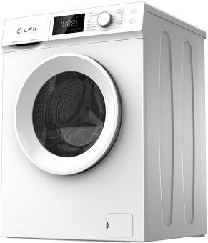 Стиральная машина Lex LWM08012WID класс: A+++ загр.фронтальная макс.:8кг белый инвертор - купить недорого с доставкой в интернет-магазине