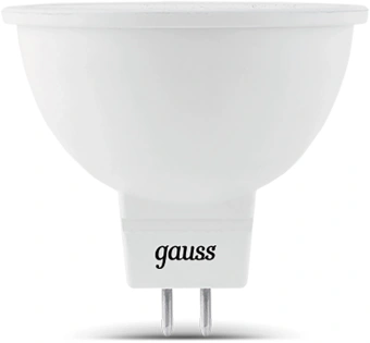 Лампа светодиодная Gauss 101505109 9Вт цок.:GU5.3 рефлек. 150B св.свеч.бел.теп. MR16 (упак.:10шт) - купить недорого с доставкой в интернет-магазине