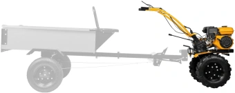 Мотоблок Denzel DPT-170S бензиновый 7л.с. (56441) - купить недорого с доставкой в интернет-магазине